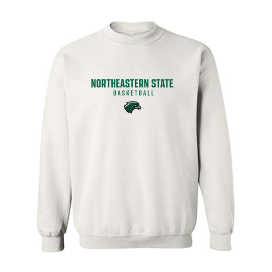 Northeastern State - NCAA Men's Basketball : Chase Clark - Classic Shersey Crewneck Sweatshirt-0