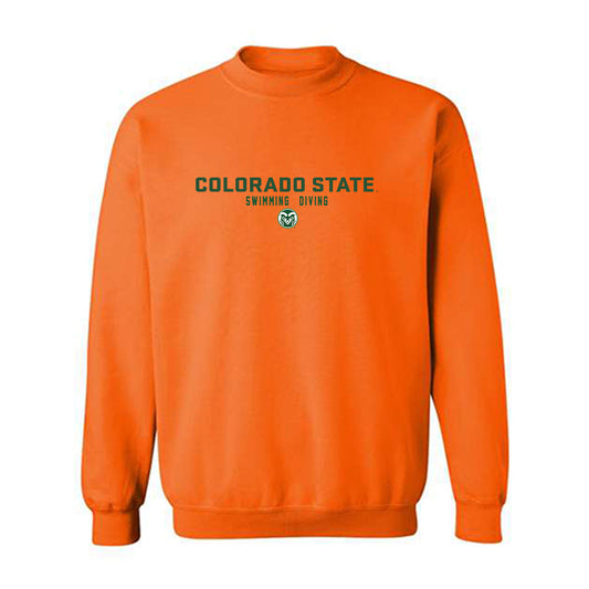 Colorado State - NCAA Women's Swimming & Diving : Gabby Hall - Classic Shersey Crewneck Sweatshirt-0