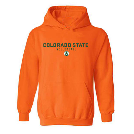Colorado State - NCAA Women's Volleyball : Abby Little - Classic Shersey Hooded Sweatshirt-0