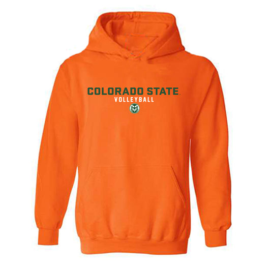Colorado State - NCAA Women's Volleyball : Abby Little - Classic Shersey Hooded Sweatshirt-0