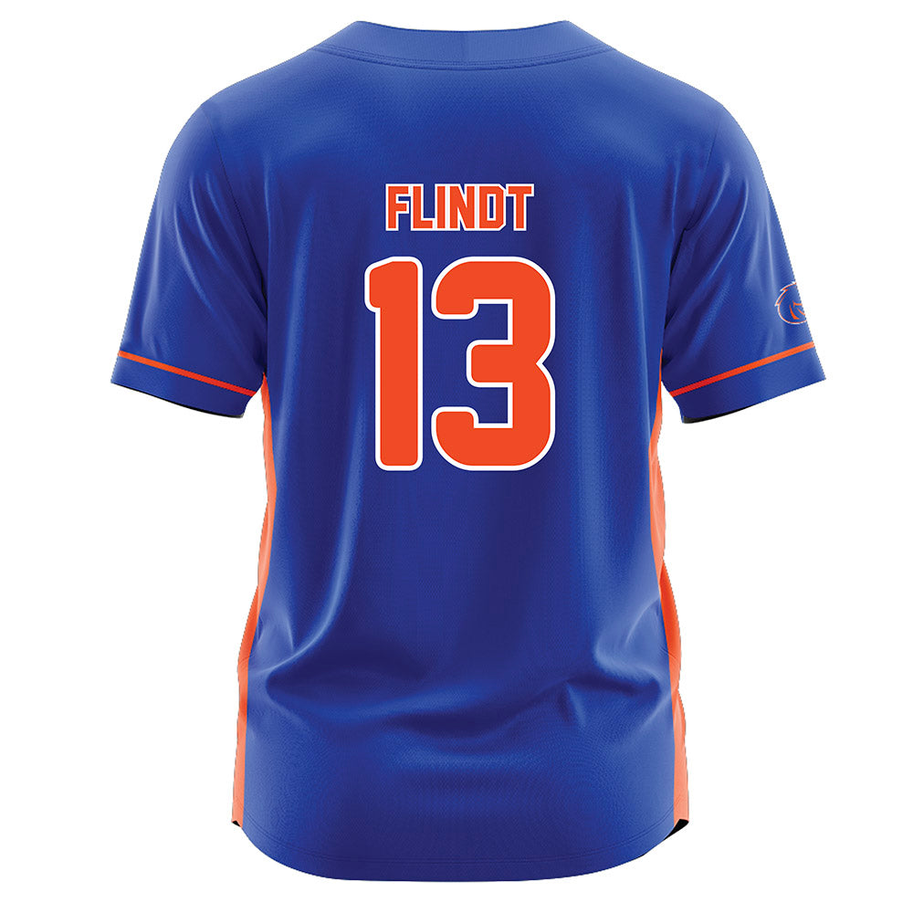 Boise State - NCAA Softball : Alyssa Flindt - Blue Jersey-1