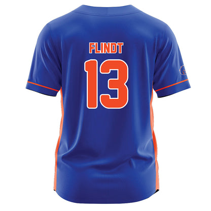Boise State - NCAA Softball : Alyssa Flindt - Blue Jersey-1