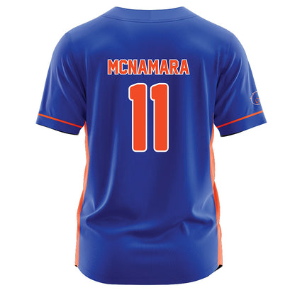Boise State - NCAA Softball : Loula McNamara - Blue Jersey-1