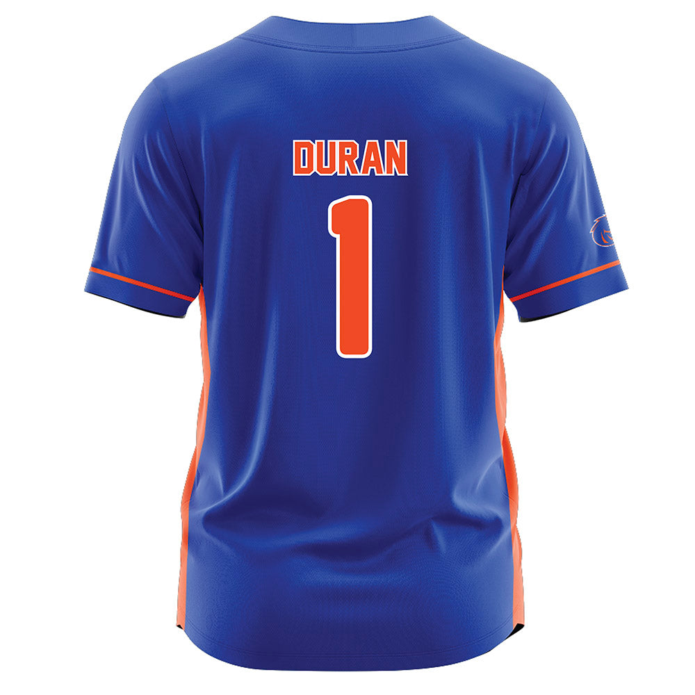 Boise State - NCAA Softball : Charley Duran - Blue Jersey-1