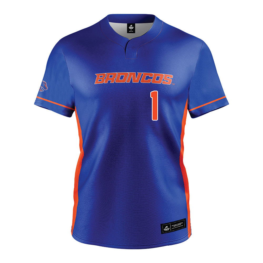 Boise State - NCAA Softball : Charley Duran - Blue Jersey-0