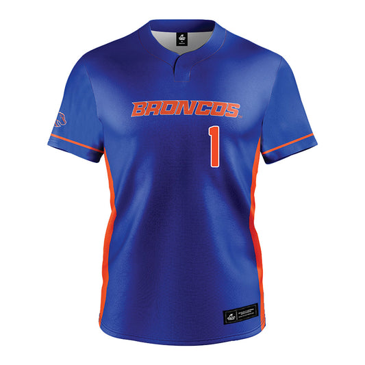 Boise State - NCAA Softball : Charley Duran - Blue Jersey-0