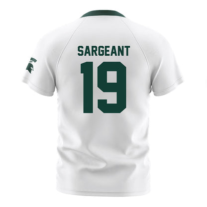 Michigan State - NCAA Women's Soccer : Emerson Sargeant - White Soccer Jersey-1