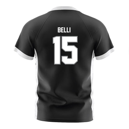 Michigan State - NCAA Women's Soccer : Julia Belli - Black Soccer Jersey-1