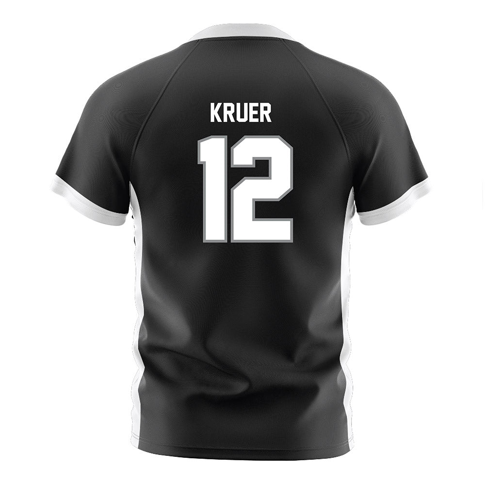 Michigan State - NCAA Women's Soccer : Mackenzie Kruer - Black Soccer Jersey-1