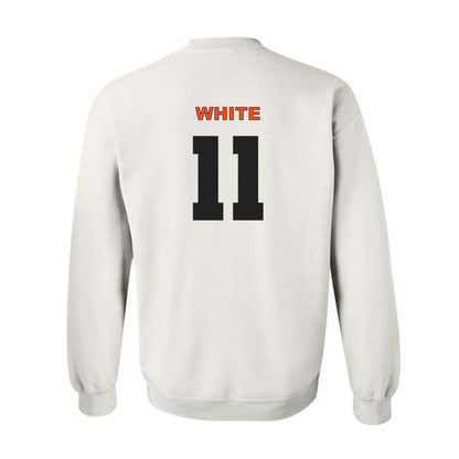 Campbell - NCAA Women's Lacrosse : Paige White - Classic Shersey Crewneck Sweatshirt-1