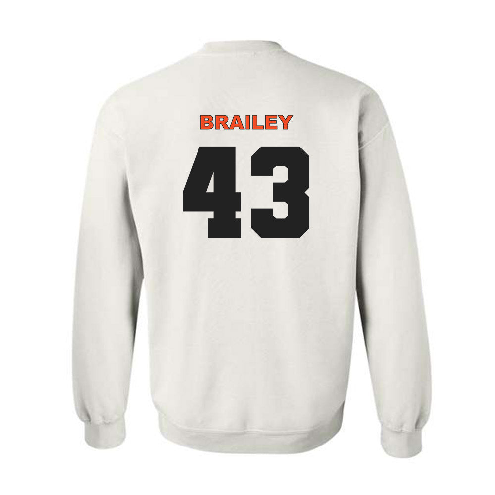 Campbell - NCAA Baseball : Beau Brailey - Classic Shersey Crewneck Sweatshirt-1