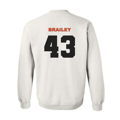 Campbell - NCAA Baseball : Beau Brailey - Classic Shersey Crewneck Sweatshirt-1