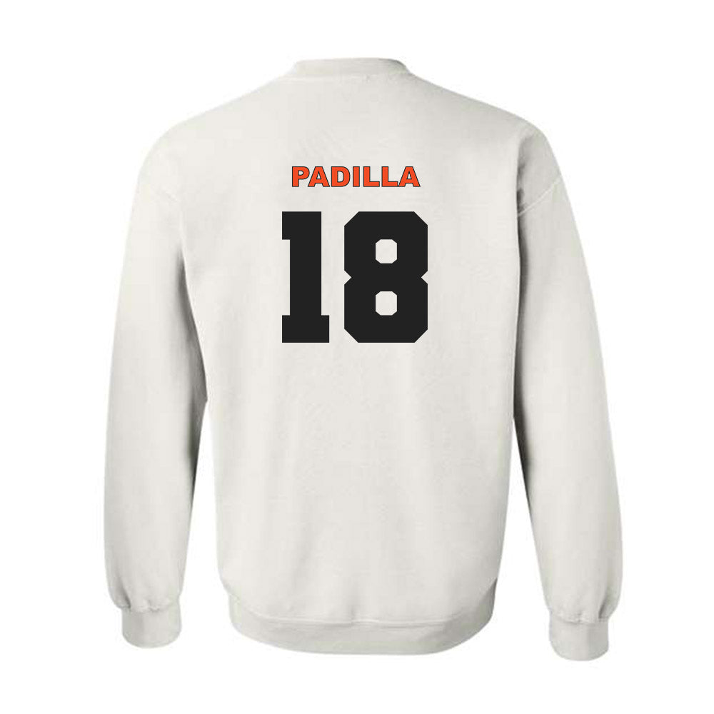 Campbell - NCAA Baseball : Isaiah Padilla - Classic Shersey Crewneck Sweatshirt-1
