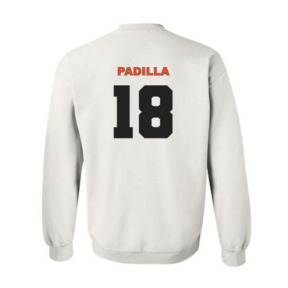 Campbell - NCAA Baseball : Isaiah Padilla - Classic Shersey Crewneck Sweatshirt-1