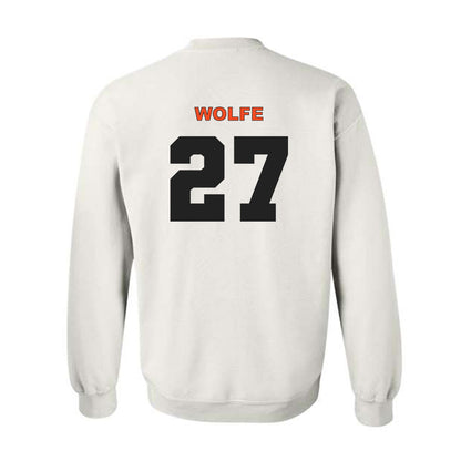 Campbell - NCAA Softball : Kasey Wolfe - Classic Shersey Crewneck Sweatshirt-1