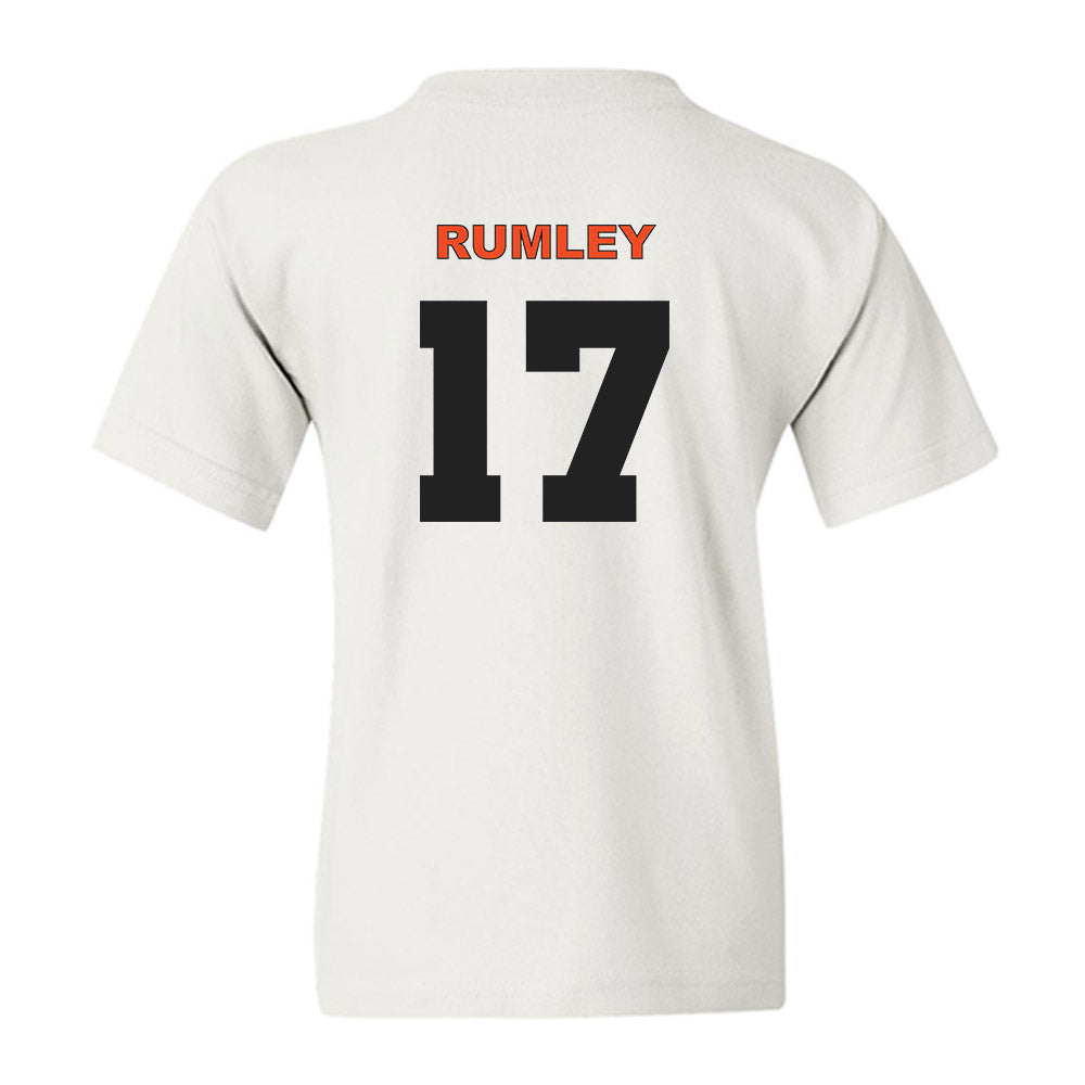 Campbell - NCAA Baseball : Trenton Rumley - Classic Shersey Youth T-Shirt-1
