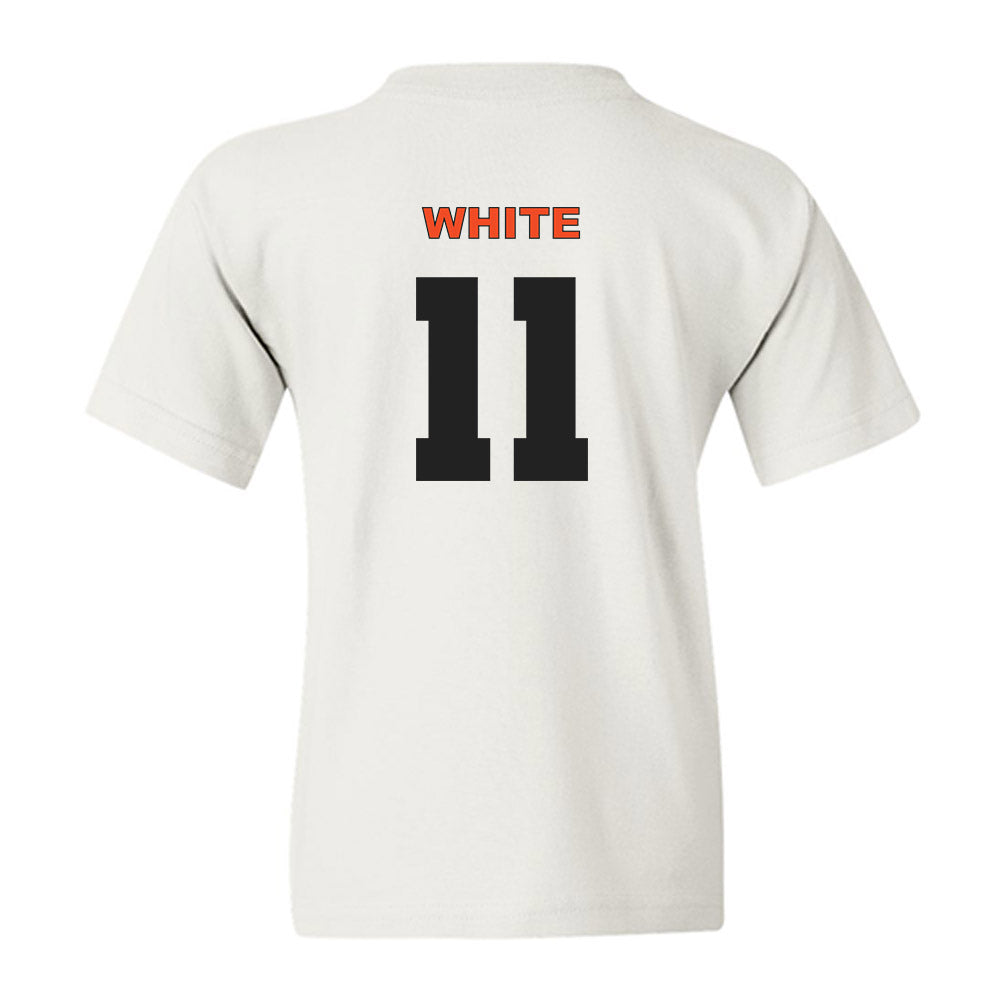 Campbell - NCAA Women's Lacrosse : Paige White - Classic Shersey Youth T-Shirt-1