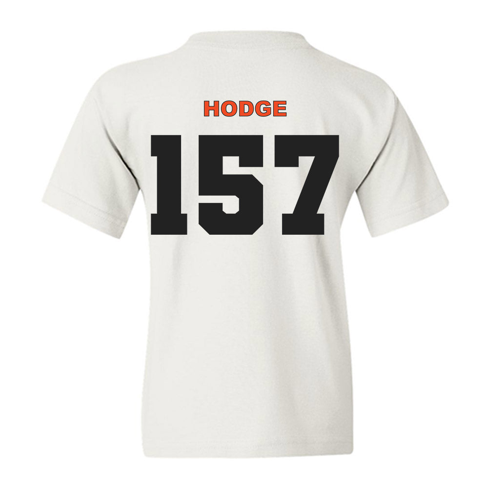 Campbell - NCAA Wrestling : Kendrick Hodge - Classic Shersey Youth T-Shirt-1