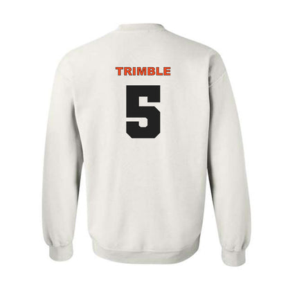 Campbell - NCAA Women's Lacrosse : Eva Trimble - Classic Shersey Crewneck Sweatshirt-1