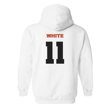 Campbell - NCAA Women's Lacrosse : Paige White - Classic Shersey Hooded Sweatshirt-1