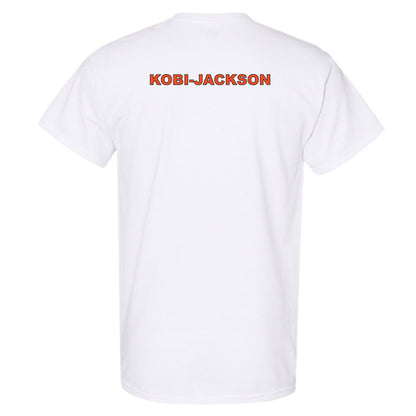 Campbell - NCAA Men's Tennis : Kenji Kobi-Jackson - Classic Shersey T-Shirt-1