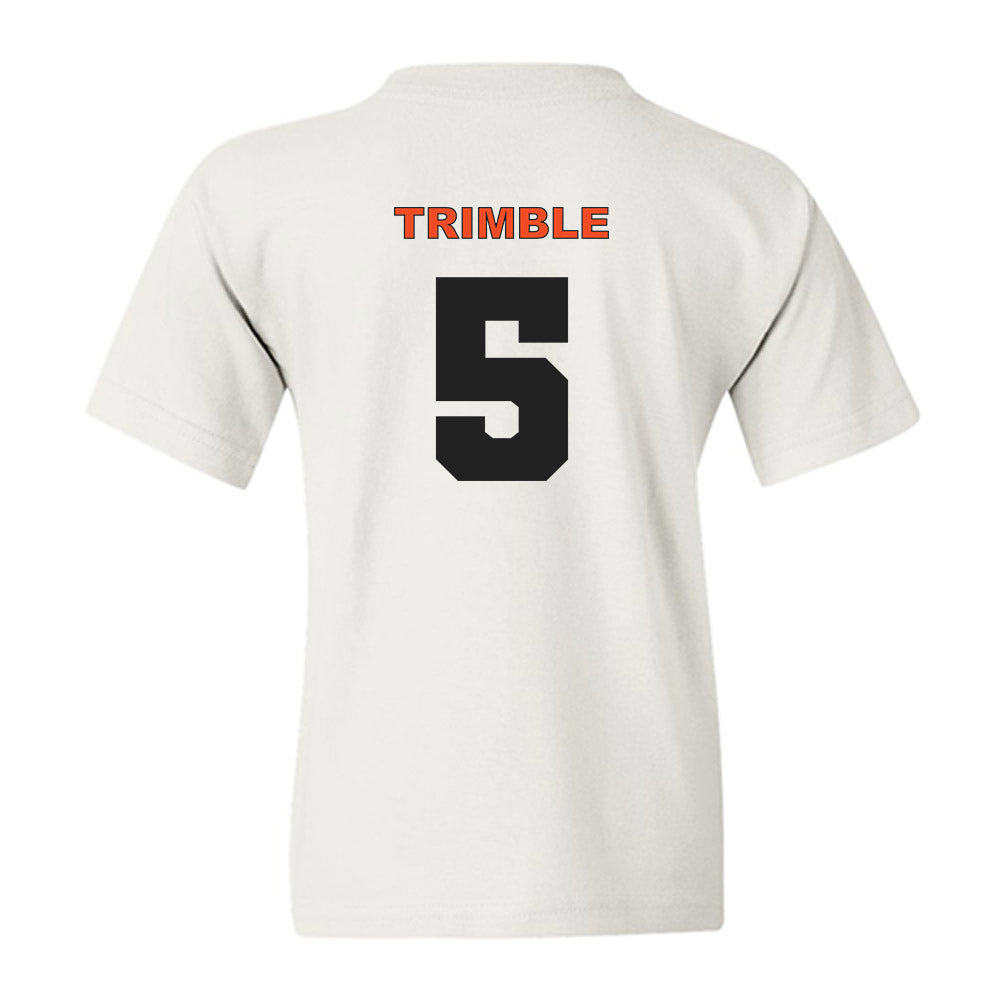 Campbell - NCAA Women's Lacrosse : Eva Trimble - Classic Shersey Youth T-Shirt-1
