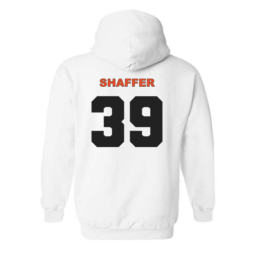 Campbell - NCAA Baseball : Braxton Shaffer - Classic Shersey Hooded Sweatshirt-1