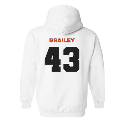 Campbell - NCAA Baseball : Beau Brailey - Classic Shersey Hooded Sweatshirt-1