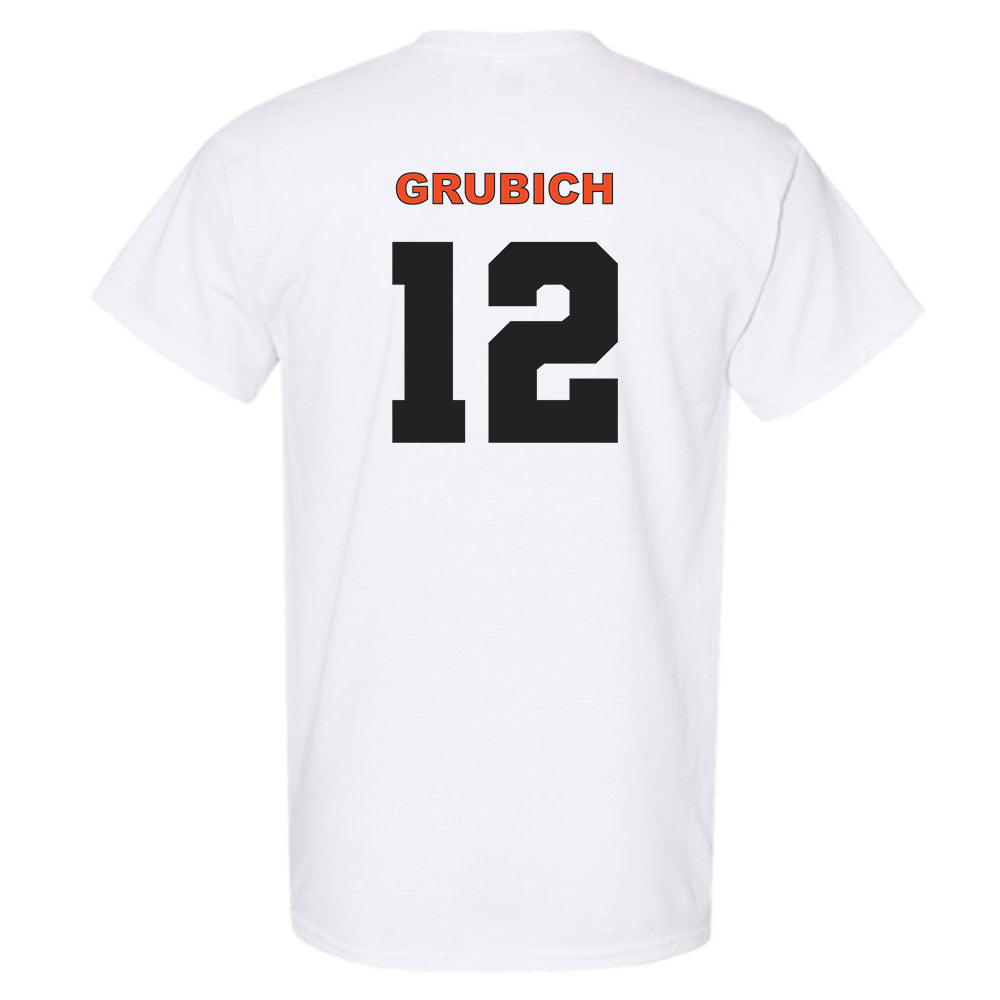 Campbell - NCAA Baseball : Lleyton Grubich - Classic Shersey T-Shirt-1