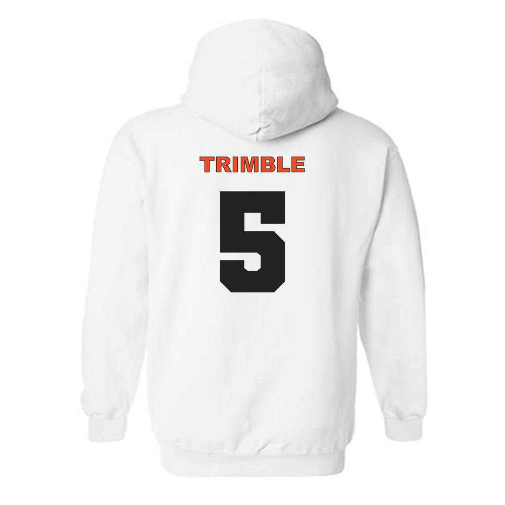 Campbell - NCAA Women's Lacrosse : Eva Trimble - Classic Shersey Hooded Sweatshirt-1