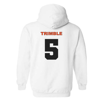 Campbell - NCAA Women's Lacrosse : Eva Trimble - Classic Shersey Hooded Sweatshirt-1