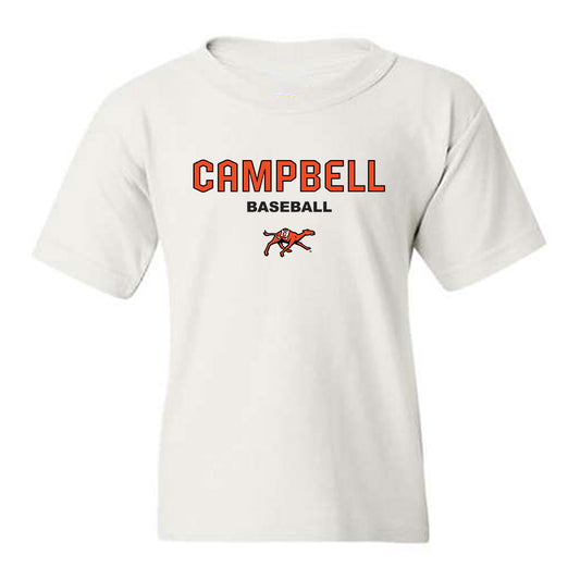 Campbell - NCAA Baseball : Jimmy Bell - Classic Shersey Youth T-Shirt-0