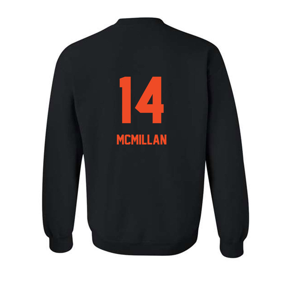Campbell - NCAA Women's Volleyball : Breanna McMillan - Replica Shersey Crewneck Sweatshirt-1