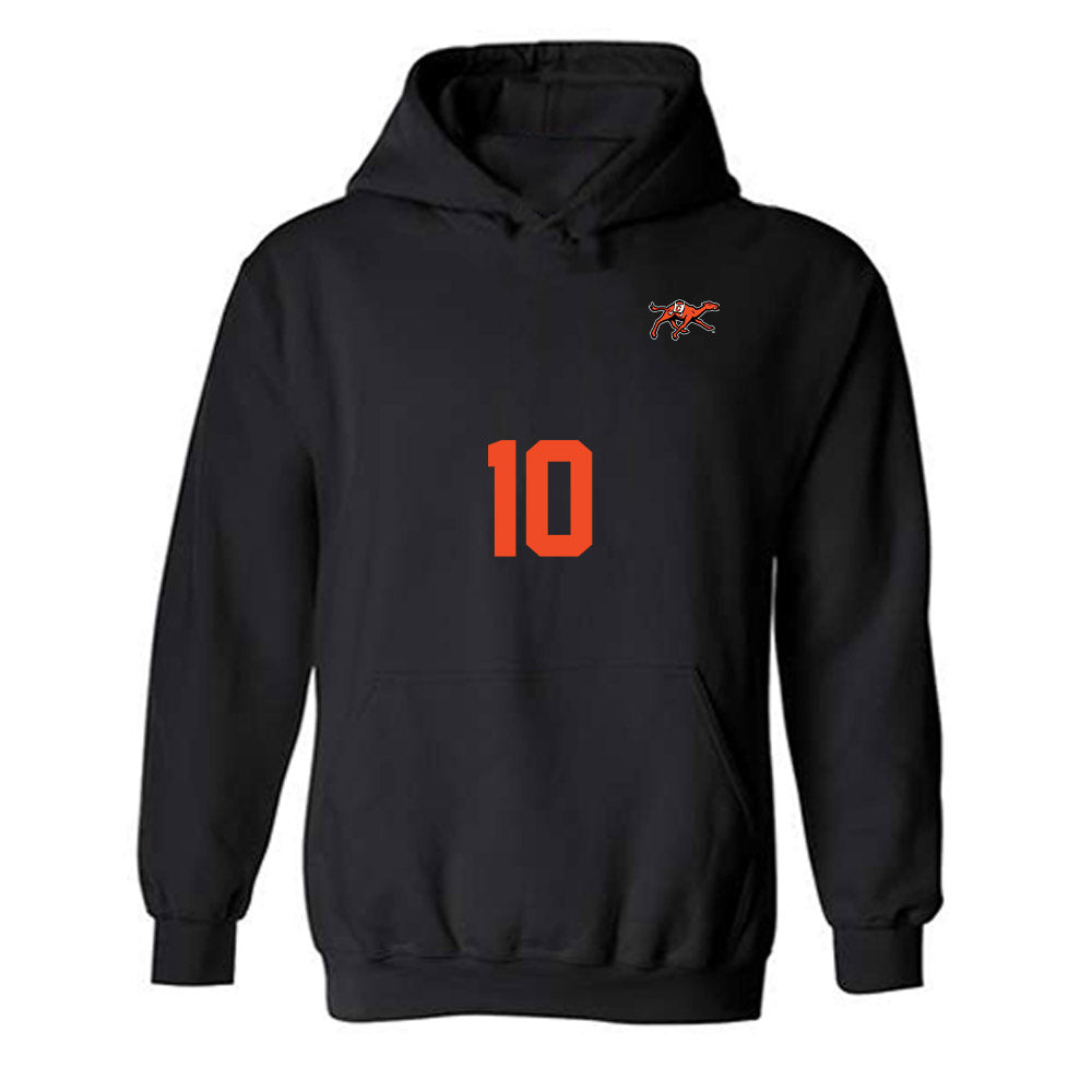 Campbell - NCAA Women's Volleyball : Sadie Johnston - Replica Shersey Hooded Sweatshirt-0