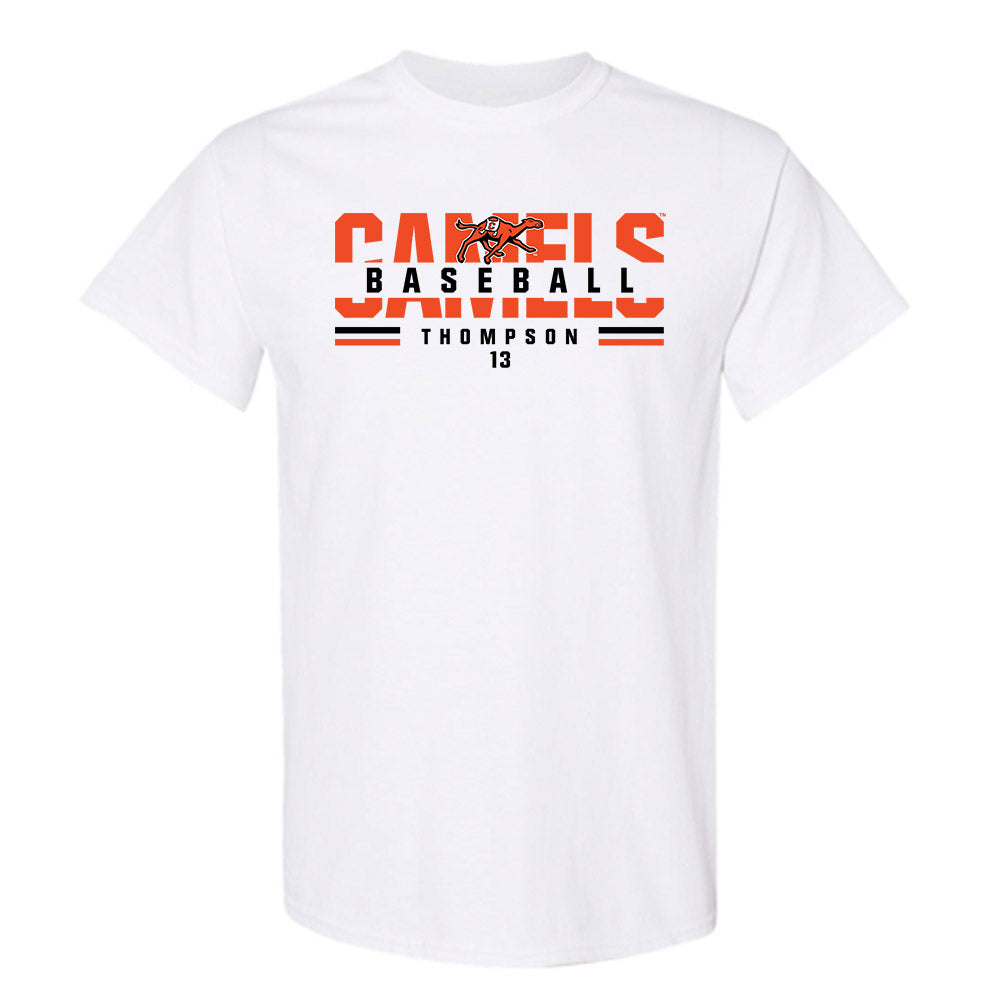 Campbell - NCAA Baseball : Jackson Thompson - T-Shirt