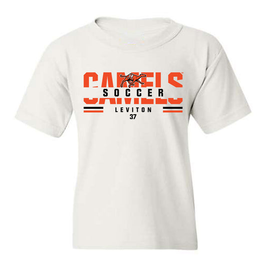 Campbell - NCAA Men's Soccer : Max Leviton - Youth T-Shirt