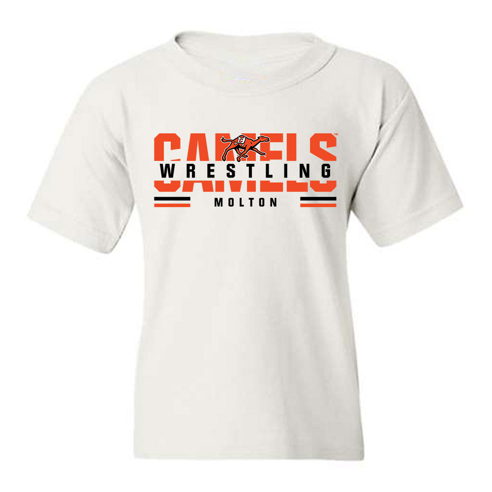 Campbell - NCAA Wrestling : Anthony Molton - Classic Fashion Shersey Youth T-Shirt-0