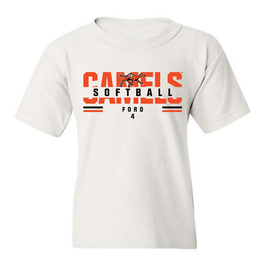 Campbell - NCAA Softball : Madison Ford - Classic Fashion Shersey Youth T-Shirt-0