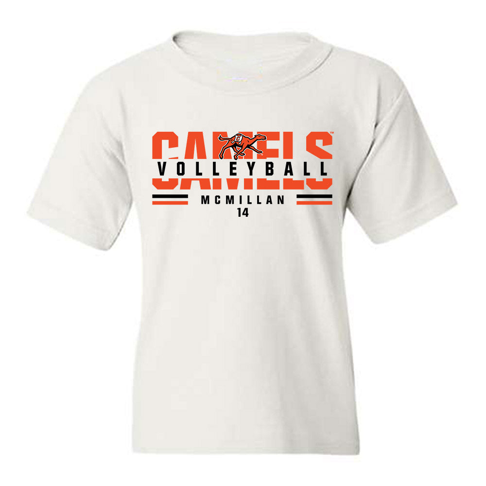 Campbell - NCAA Women's Volleyball : Breanna McMillan - Classic Fashion Shersey Youth T-Shirt-0