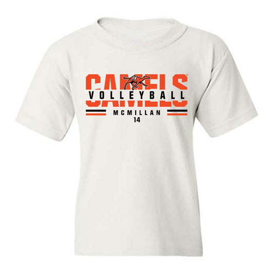 Campbell - NCAA Women's Volleyball : Breanna McMillan - Classic Fashion Shersey Youth T-Shirt-0