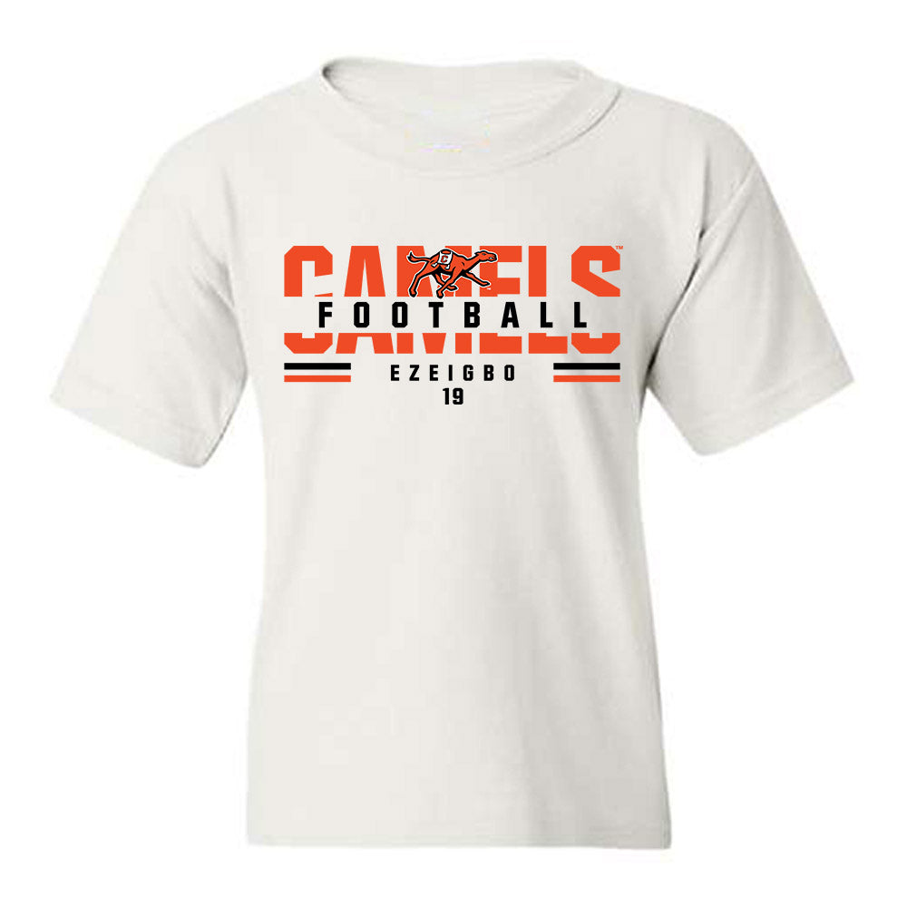 Campbell - NCAA Football : Chinua Ezeigbo - Classic Fashion Shersey Youth T-Shirt-0