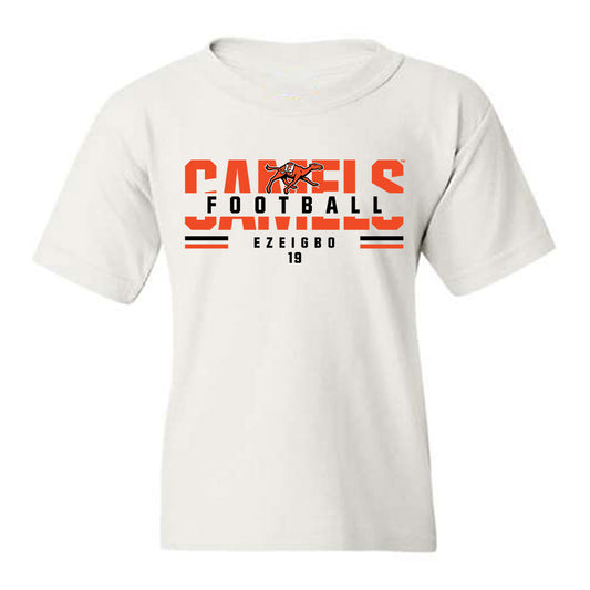 Campbell - NCAA Football : Chinua Ezeigbo - Classic Fashion Shersey Youth T-Shirt-0