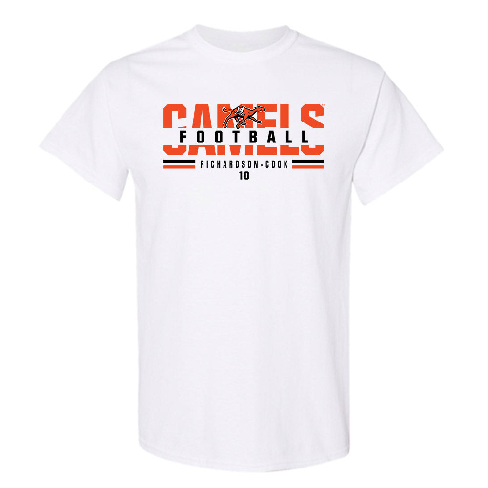 Campbell - NCAA Football : Keynan Richardson-Cook - Classic Fashion Shersey T-Shirt-0