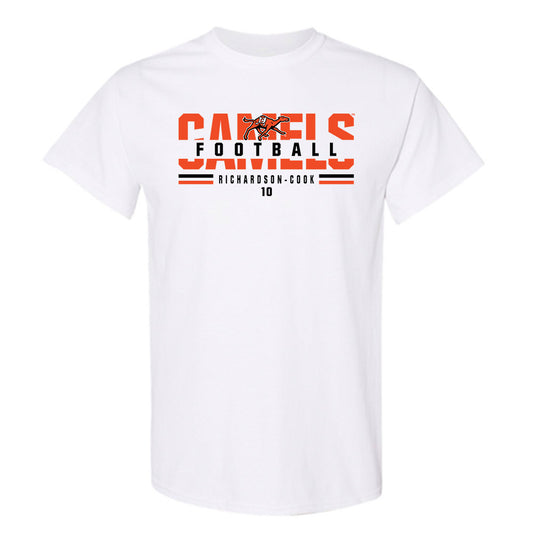 Campbell - NCAA Football : Keynan Richardson-Cook - Classic Fashion Shersey T-Shirt-0