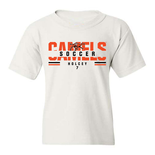 Campbell - NCAA Women's Soccer : Elise Holcey - Youth T-Shirt