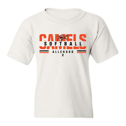 Campbell - NCAA Softball : Emily Allegood - Classic Fashion Shersey Youth T-Shirt-0