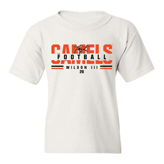 Campbell - NCAA Football : Wilson Wilson III - Classic Fashion Shersey Youth T-Shirt-0
