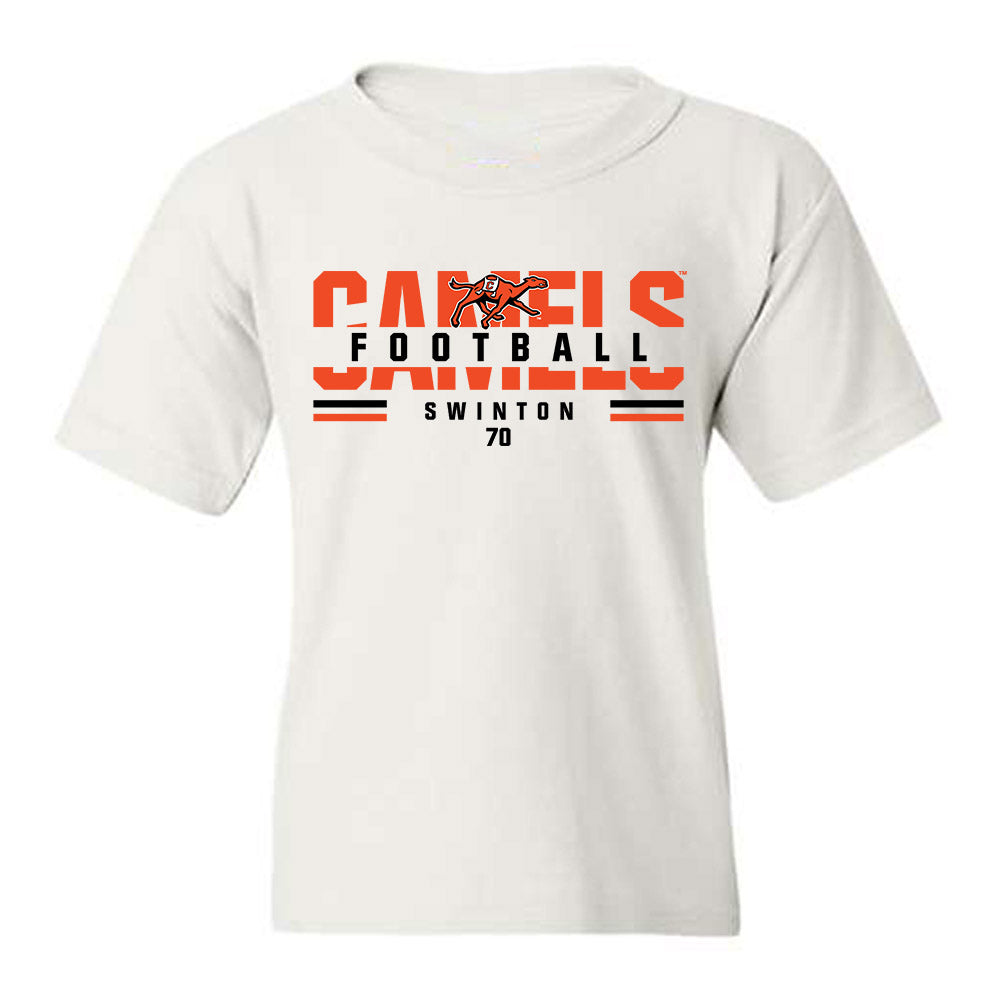 Campbell - NCAA Football : Rahshad Swinton - Classic Fashion Shersey Youth T-Shirt-0