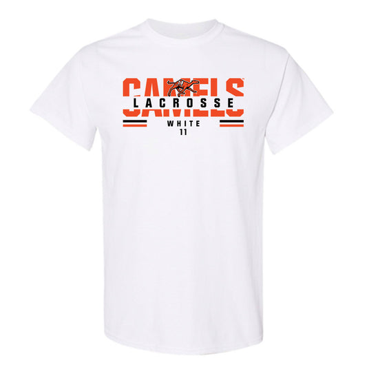 Campbell - NCAA Women's Lacrosse : Paige White - Classic Fashion Shersey T-Shirt-0