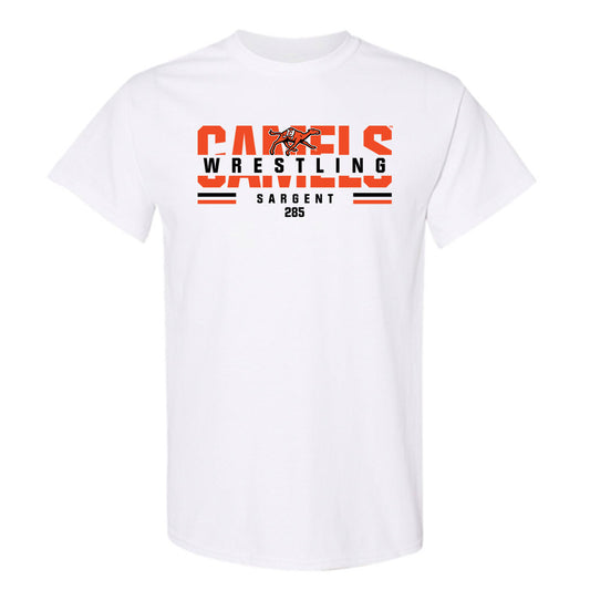 Campbell - NCAA Wrestling : Landon Sargent - Classic Fashion Shersey T-Shirt-0